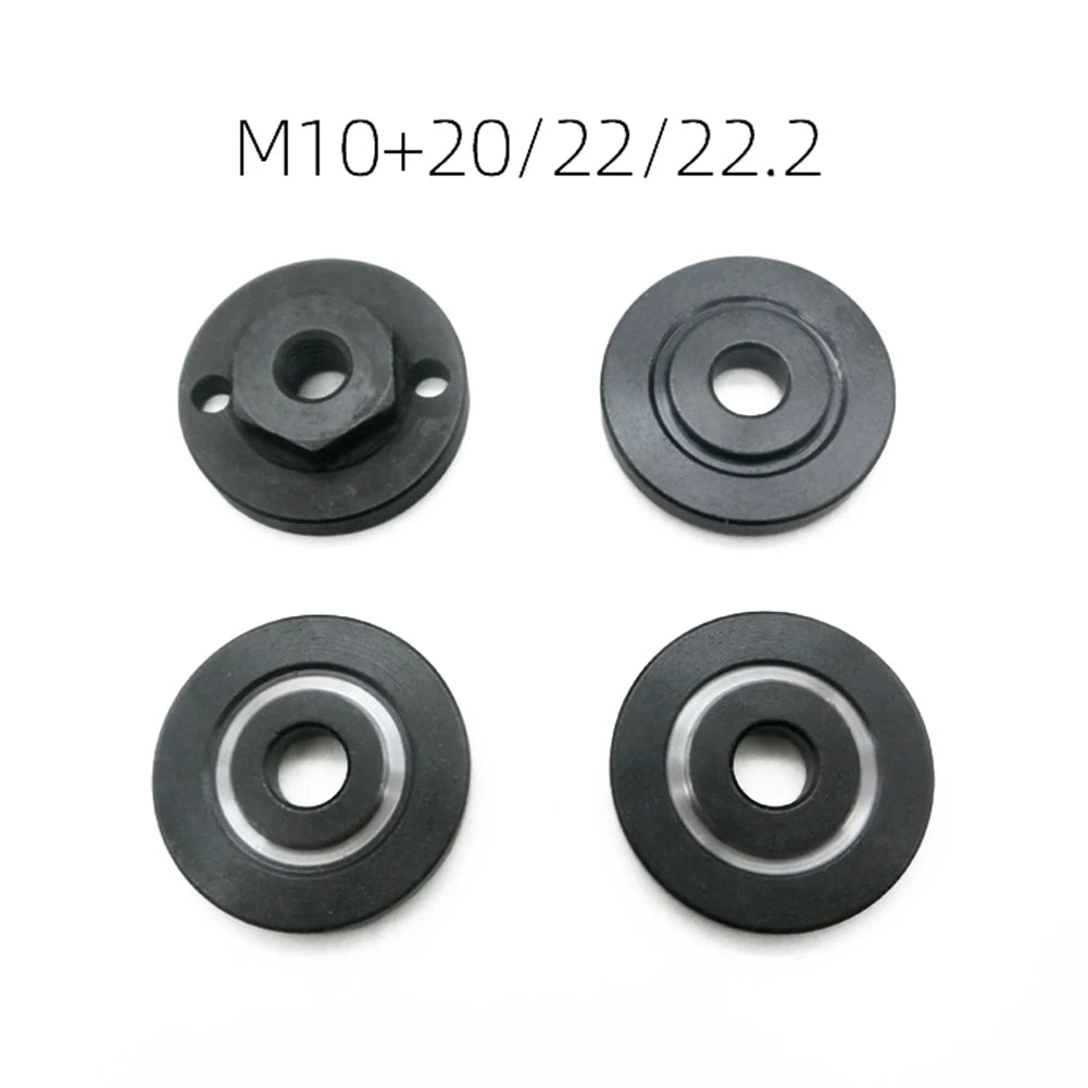M10 Quick Release Self-Locking Angle Grinder Inner Outer Flange Nut Set Tool 20 22 22.2mmCircular Saw Blade Oasis Select 4pcs