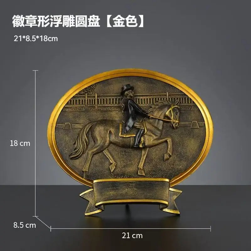 Nordic Vintage Knight Decoration Creative Living Room Office Decoration Home TV Cabinet Decoration Oasis Select PDD24102