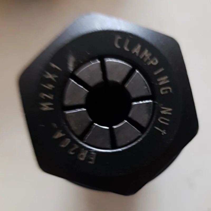 WISH 1Set C25 ER20 +7Pcs 3 -12Mm Collet Chuck Motor Shaft Extension Rod Spindle Collet Lathe Tools Holder Oasis Select