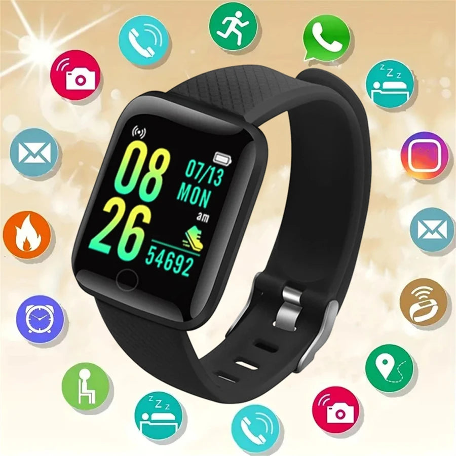 CHAONB 116 Plus Smart Watch – Fitness & Heart Rate Tracker
