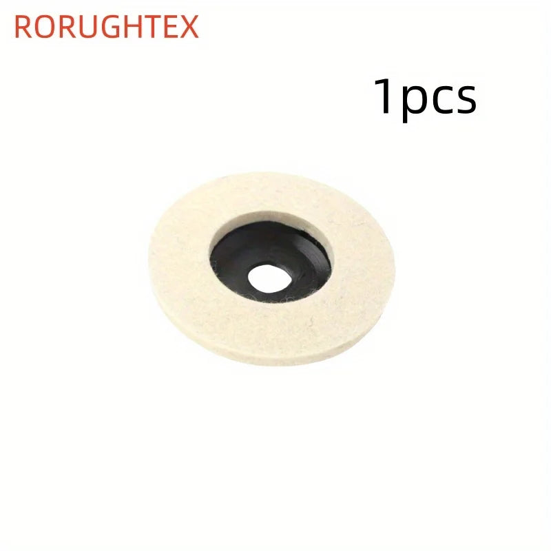 1/5/10pcs 75mm Wool Polishing Wheel Polishing Pads Angle Grinder Wheel Felt Polishing Disc for Metal Marble Glass Ceramic Oasis Select 1pcs