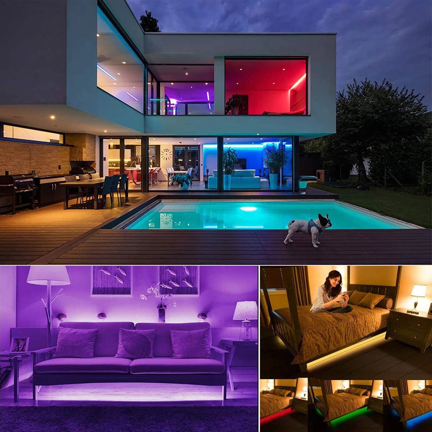 5V RGB 2835 LED Lights Strip Bluetooth APP IR Remote Control USB 0.5m 1m 2m 3m 4m 5m Gaming Room Decoration TV Background Light Oasis Select