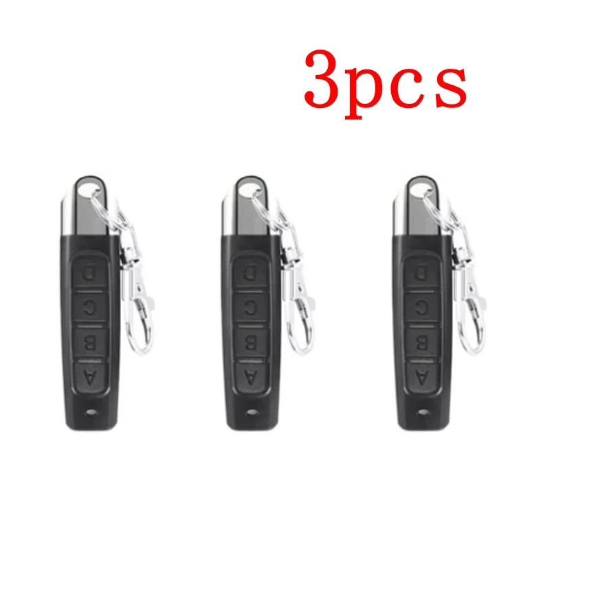 50PCS 433mhz Remote Control Duplicator Universal Remote key Copy Clone Replacement Garage Door Keychain RF 433Mhz Transmitter Oasis Select 3PCS