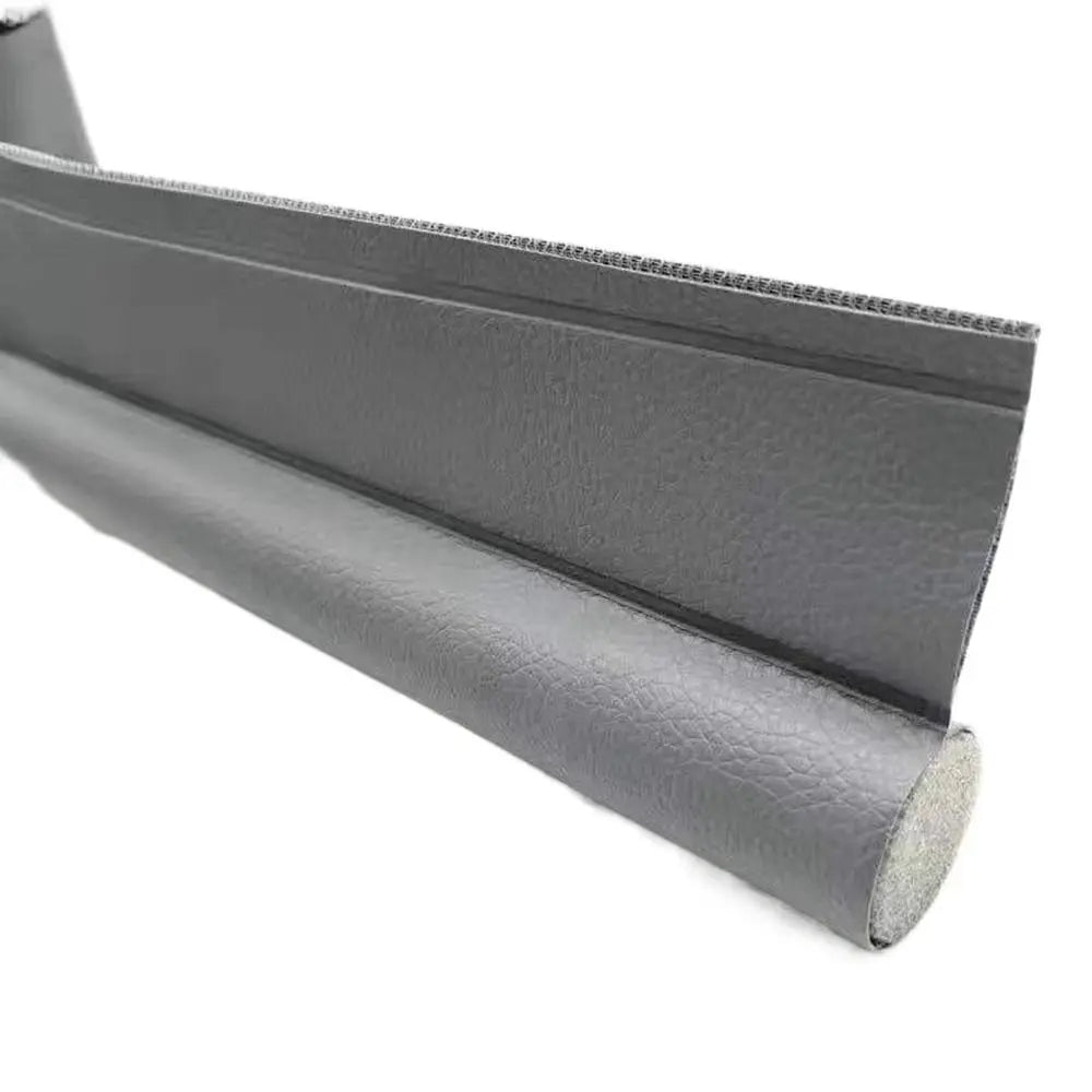 New Leather Door Seal Strip Windproof Foam Sound Insulation Sealing Strip Warm Multifunctional Door Joint Sealing Strip Door Oasis Select grey