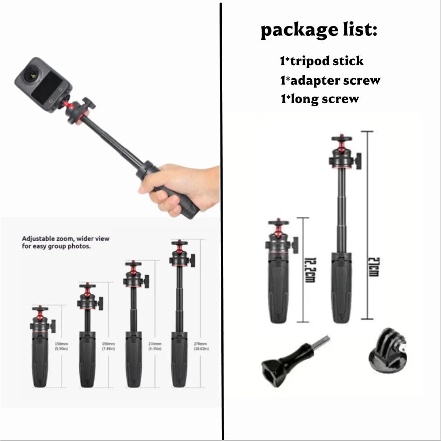 Aluminum Alloy Cage Frame for Insta360 X4 Air/X5/X4/X3