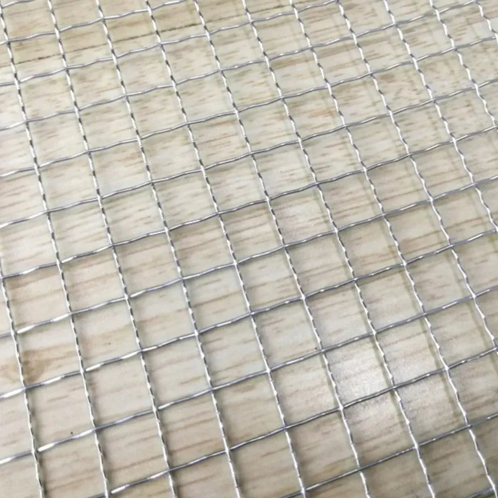 BBQ Grill Mesh Grate – Stainless Steel Grid for Camping & BBQ BBQ Grill Grate Oasis Select
