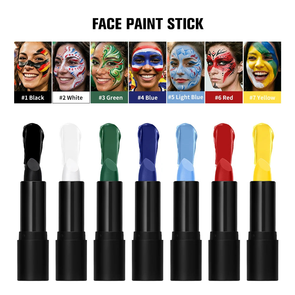Face & Body Paint Stick – Waterproof SFX Cosplay Sports Makeup