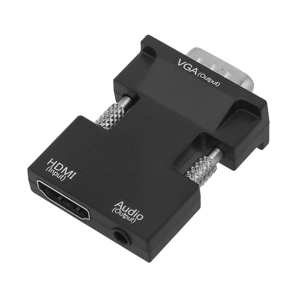 Seamless Audio and Video Connection with Compatible Female to VGA Compatible Male Converter and 3 5mm Audio Cable Oasis Select