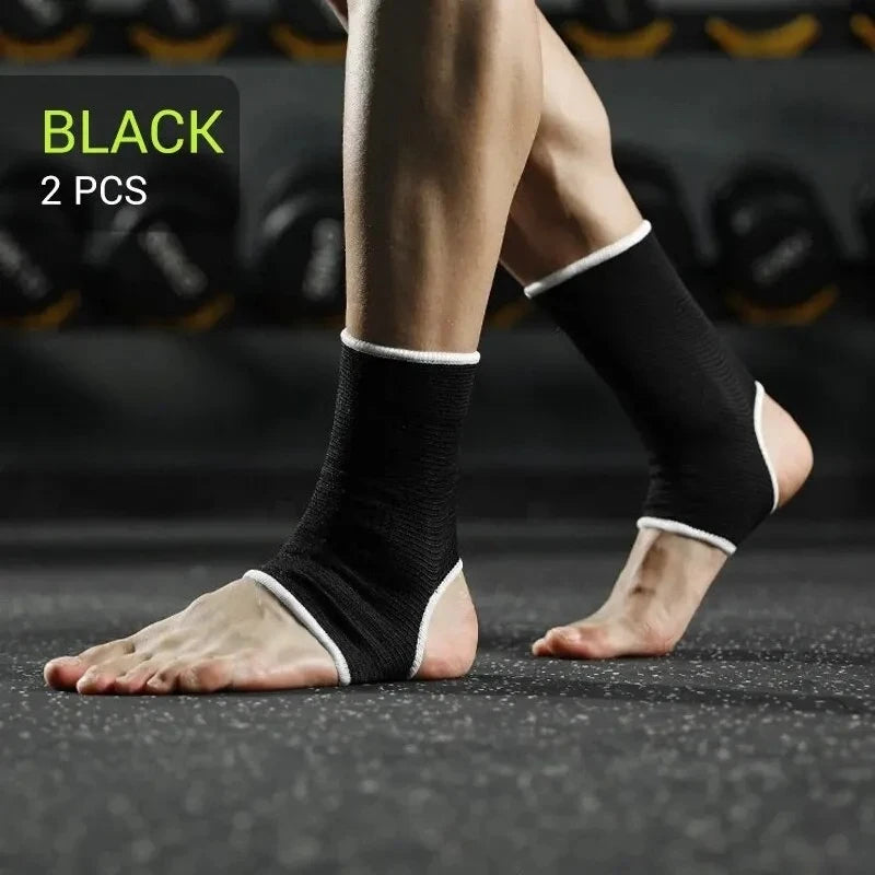 Breathable Ankle Protector Lightweight Warm Ankle Sleeve Stable Support Brace for Sports Injury Prevention & Daily Joint Care Oasis Select Black