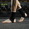 Breathable Ankle Protector Lightweight Warm Ankle Sleeve Stable Support Brace for Sports Injury Prevention & Daily Joint Care Oasis Select Black