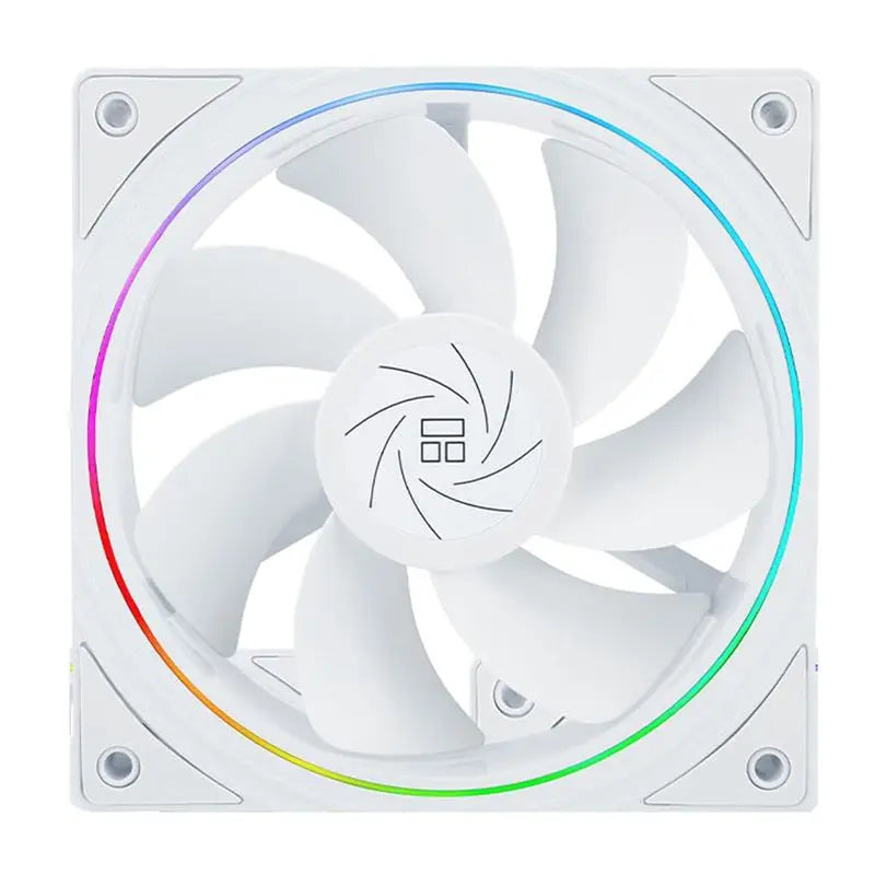 LIKE WISH TL-S12RW X3 CPU Fan 120Mm Reverse Fan Case Cooler Fan Comes With ARGB Lighting,CPU Cooling Fan With 1500RPM Speed Oasis Select