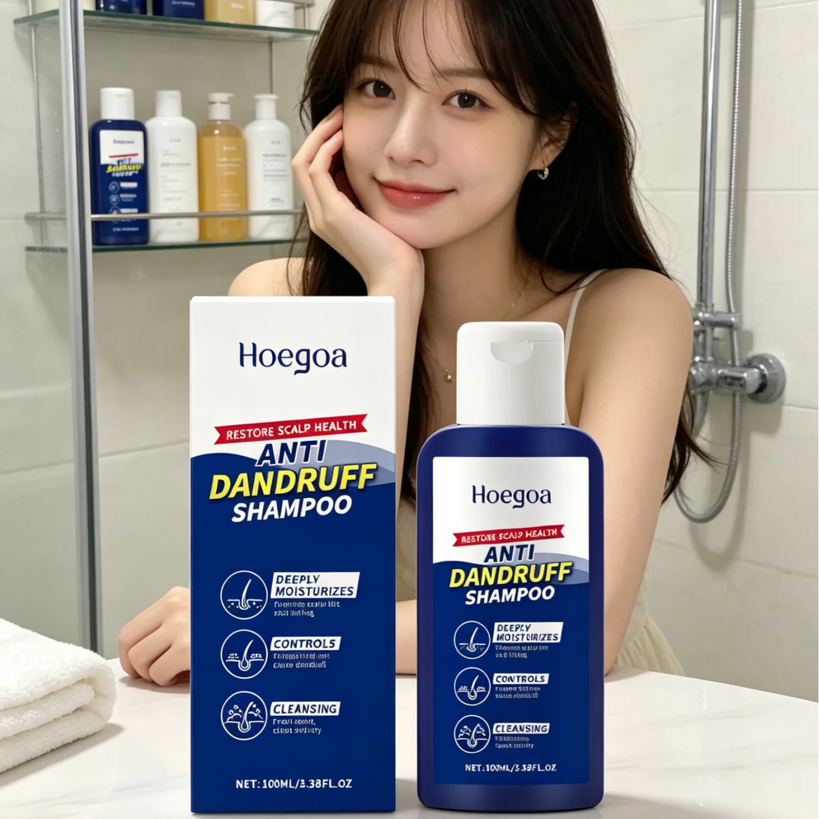 Hoegoa Anti-Dandruff Shampoo – Oil Control & Scalp Care Anti-Dandruff Shampoo Oasis Select