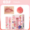 Fruit Lip Oil Set – Moisturizing Nourishing Lip Care Gift Lip Oil Gift Set Oasis Select Peach