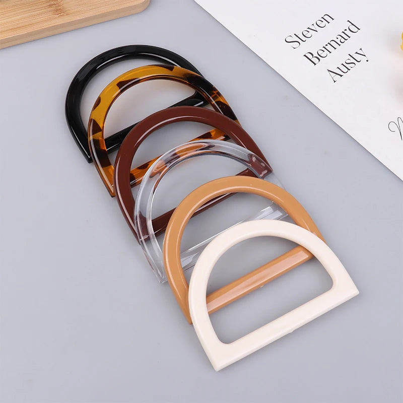 2Pcs D-Shape Bag Handles – DIY Purse & Crochet Bag Handles DIY Bag Handles Oasis Select
