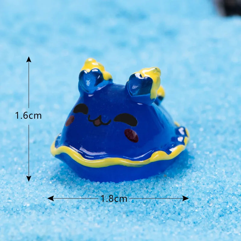 Mini Ocean Resin Animals Tiny Sea Animals Figurines Marine Miniature Animals Aquarium Ornaments Home Decorations Oasis Select Style 4