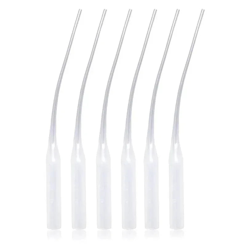 50/100pcs Glue Micro-Tips Plastic Glue Bottle Tips Glue Extender Precision Applicator Dropping Tube Nozzle For Crafting Lab Oasis Select
