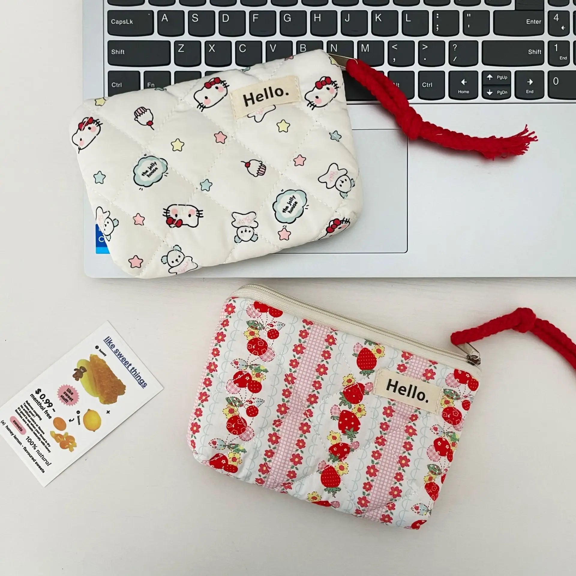 Cute Travel Cosmetic Lipstick Earphone Card Small Portable Storage Bag Purse Mini Makeup Handbags Pouch Organizer In Make Up Bag Oasis Select