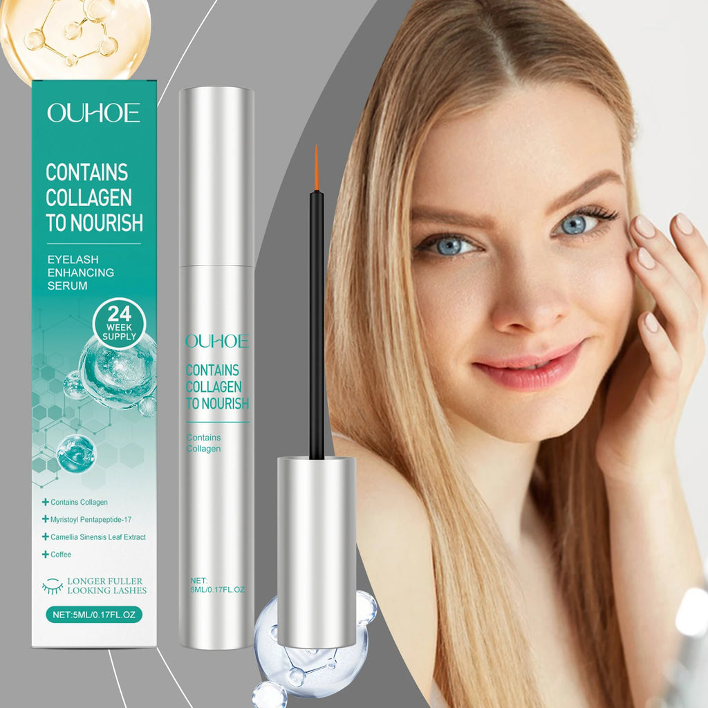 Eyelash Enhancing Serum Growth Treatment Natural Curl Lengthening Fuller Thicker Nourishing Repair Eyebrow Lashes Longer Essence Oasis Select