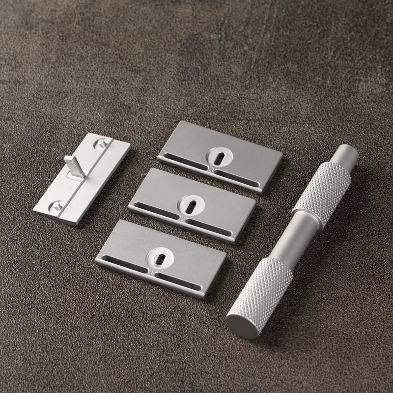 2026 YAQI Aileron GEM Blade Safety Razor Traditional Shaving Razor with 3 Plates for Smooth And Comfortable Cut Oasis Select