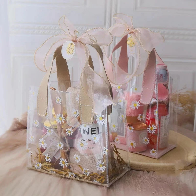 New Fashion Transparent Bag Women Bag Luxury Handbag Fashion Pvc Clear Bag High Quality Handbags Feminina Bucket Crossbody 2024 Oasis Select