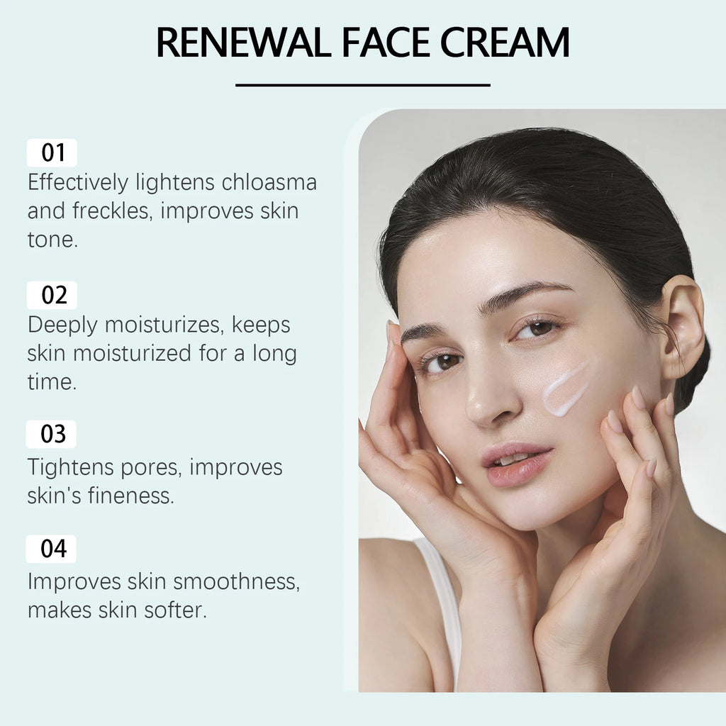 Eelhoe Radiant Face Cream – Deep Hydration & Brightening 50g Face Moisturizer Cream Oasis Select