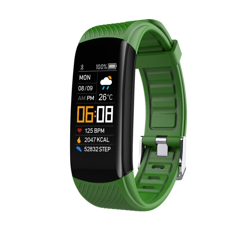 SM-R390 Smart Fitness Band – Heart Rate, Sleep & Step Tracker