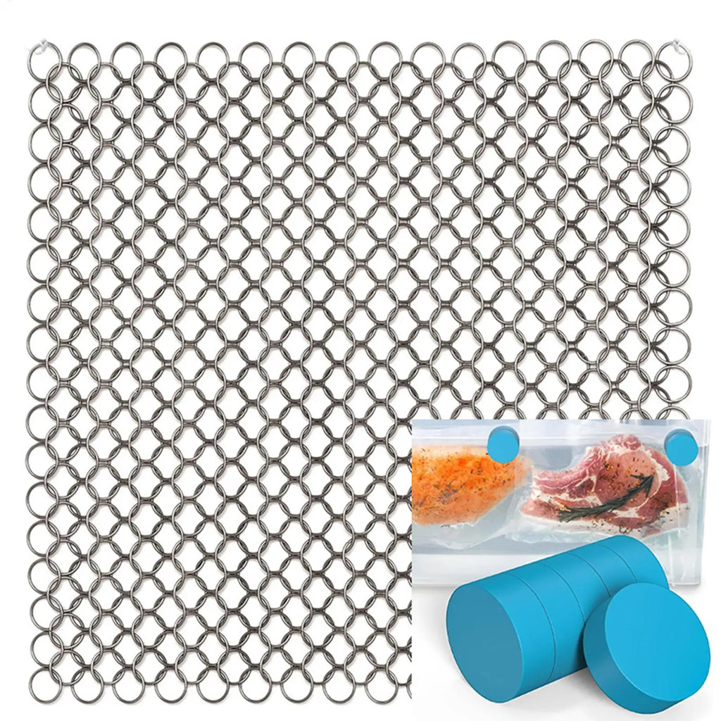 Sous Vide Sinker Weight Food Stainless Steel Mesh Net Evenly Cook Sous Vide Cooking Accessory Immersion Bag Kitchen tools Oasis Select