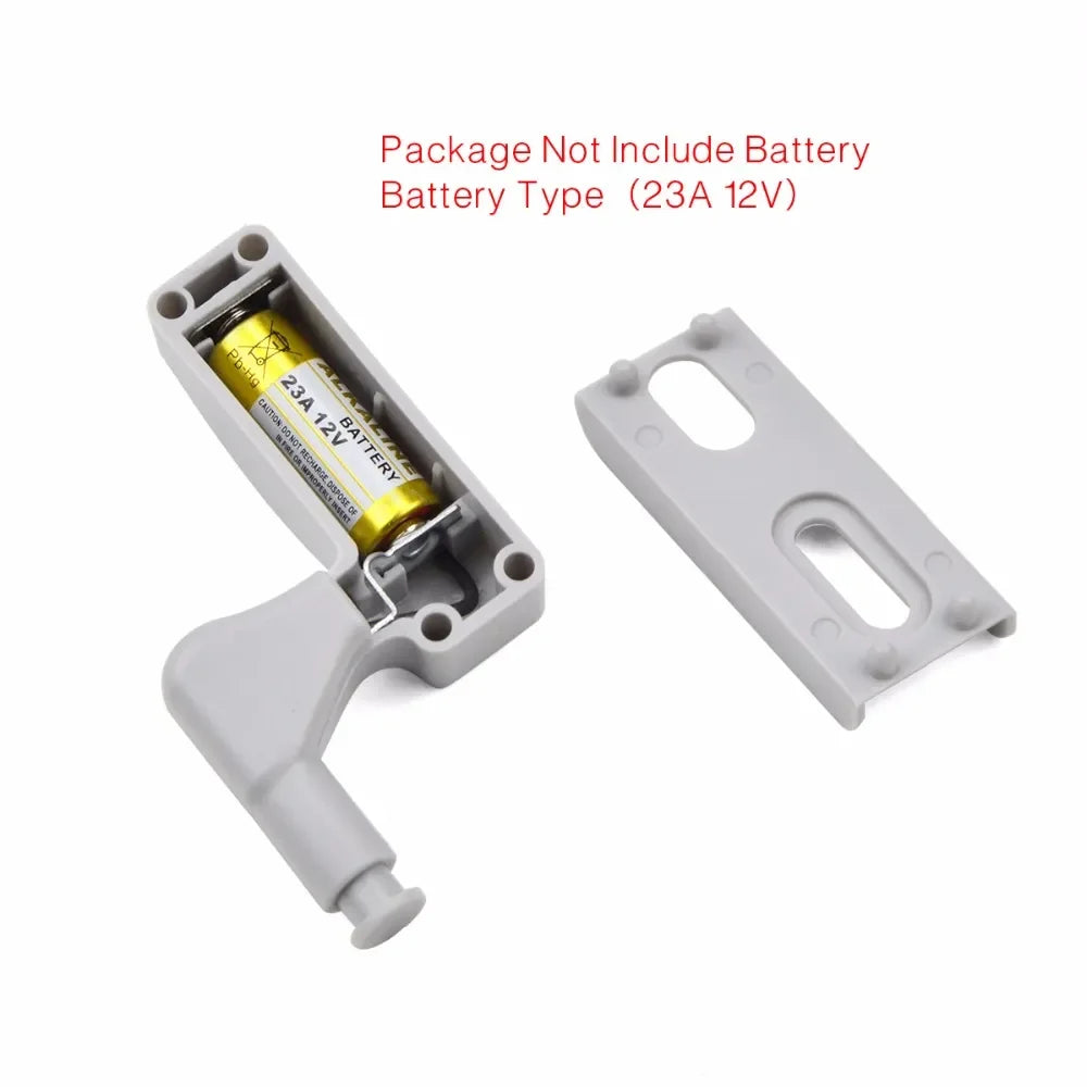 10Pcs Cabinet Light Universal Inner Hinge LED Sensor Lamp Auto Switch ON/OFF Bulb 0.3W Wardrobe Cupboard Door 3 LEDs Night Light Oasis Select