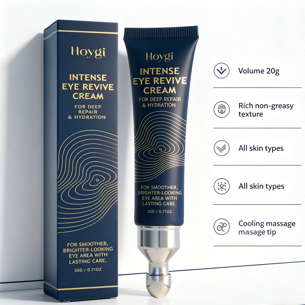 Hydrating Eye Cream with Massage Applicator Around the Eyes Smoothing Fine Lines Anti Dark Circle Puffiness Brighten Eye Contour Oasis Select