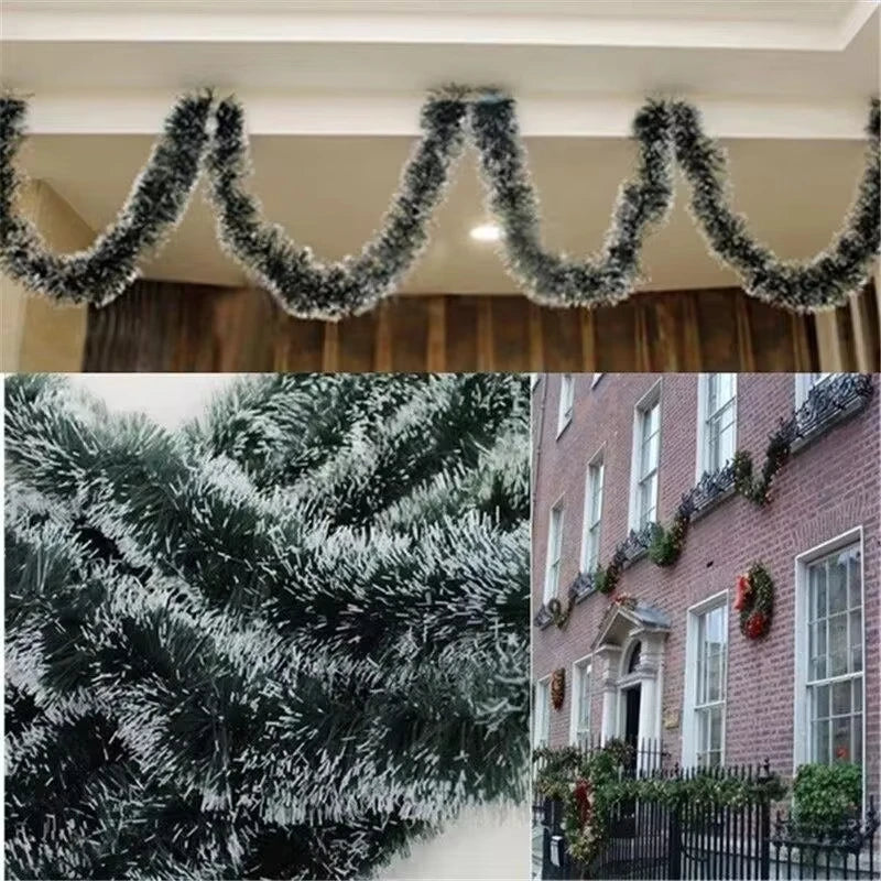 2M Christmas Ribbon Garland with Bows – Tree & Party Decor Christmas Ribbon Garland Oasis Select