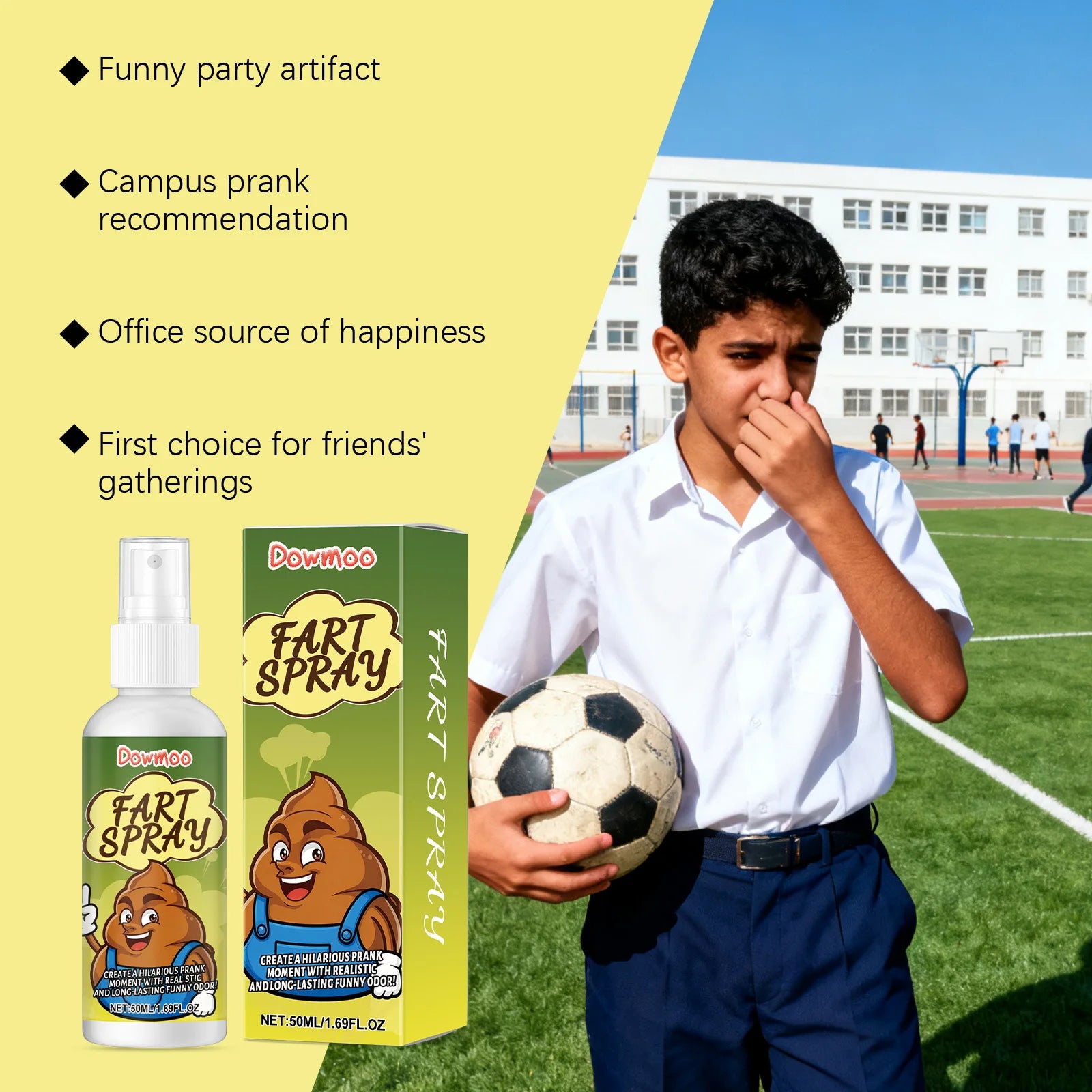 Stinky Spray Realistic Prank Odor Funny Prop Must Have Toy for Party Pranks Spray Party Surprise Oasis Select