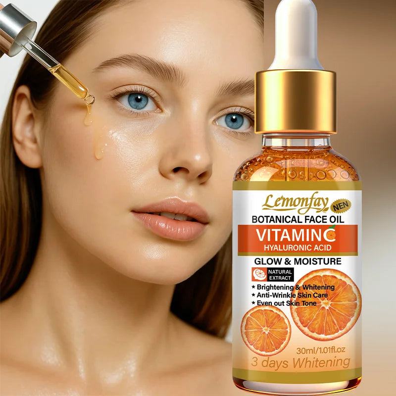 Lemonfay Vitamin C Face Oil & Hyaluronic Acid Brightening Serum