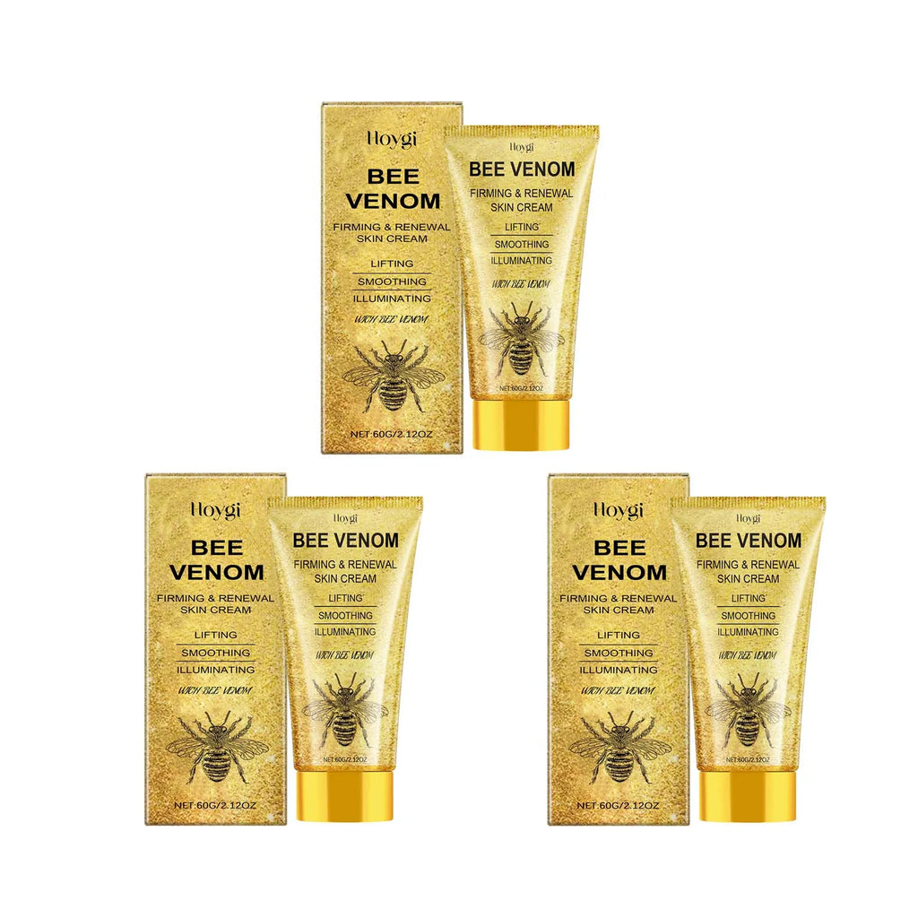 Hoygi Bee Venom Face Cream – Firming, Lifting & Anti-Aging Anti-Aging Face Cream Oasis Select 3 x 60g boxed