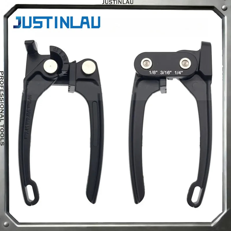 JUSTINLAU 1PC Three in One Pipe Bender Copper Tube Aluminum Tube Stainless Steel Tube Bending Tool 1/8 3/16 1/4 Bending Tool Oasis Select