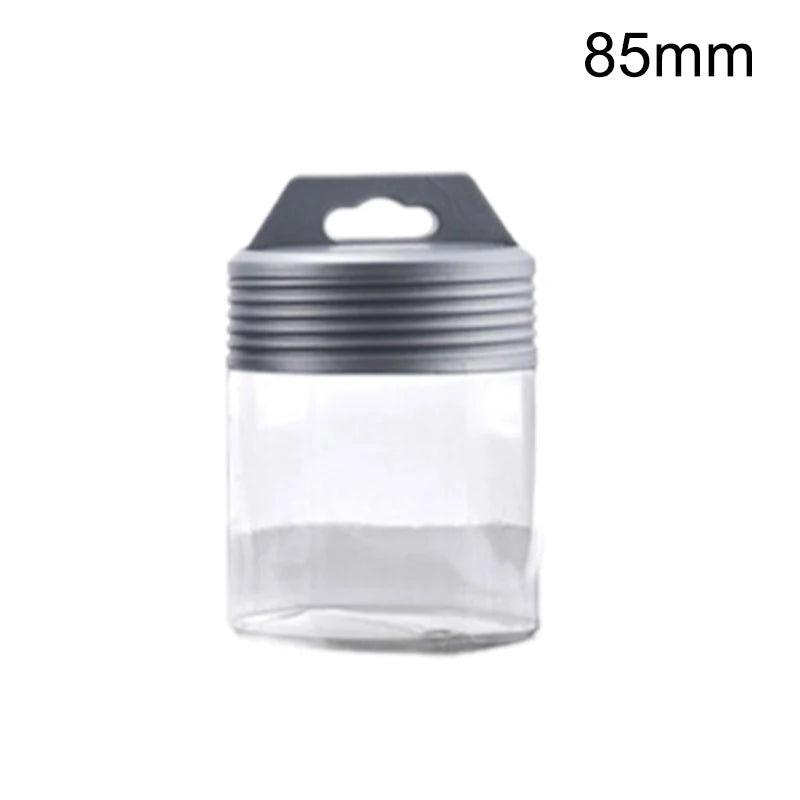 Modular Transparent Plastic Storage Bottles for Small Parts