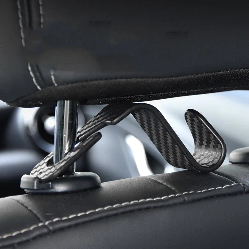 1/2/4Pcs Universal Auto Seat Headrest Hook Storage Hanger Car Vehicle Back Seat Organizer Holder Car Interior Accessories Oasis Select