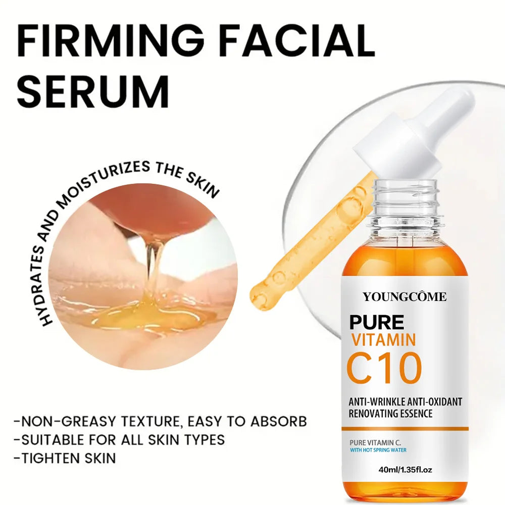 YOUNGCOME Vitamin C Face Serum | Hyaluronic & Salicylic Acid Vitamin C Face Serum Oasis Select