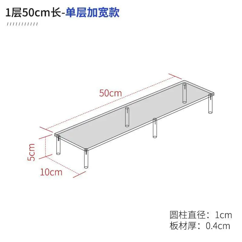 Acrylic Ladder Shelf Display Stand – Cakes, Dolls & Cosmetics