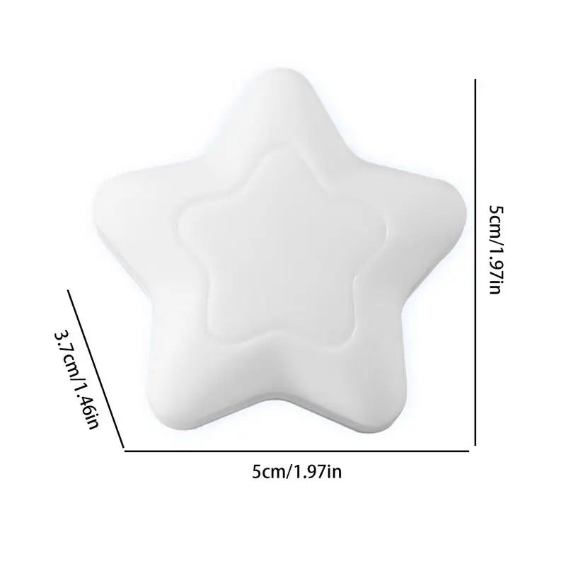 LED Stars Night Lights Star Shaped LED Bedside Night Light Home Decoration Baby Room Lighting USB Charging Cute Star Lamp Oasis Select