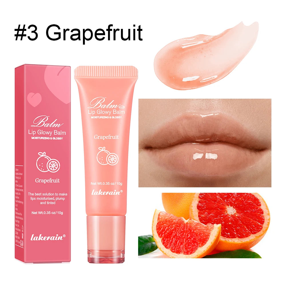 Lip Glow Balm Gel Mask – Moisturizing Peach & Grape | 10g Lip Balm Gel Mask Oasis Select 3