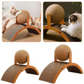 Cat Scratching Ball on Stand | 360° Rotating Sisal Toy