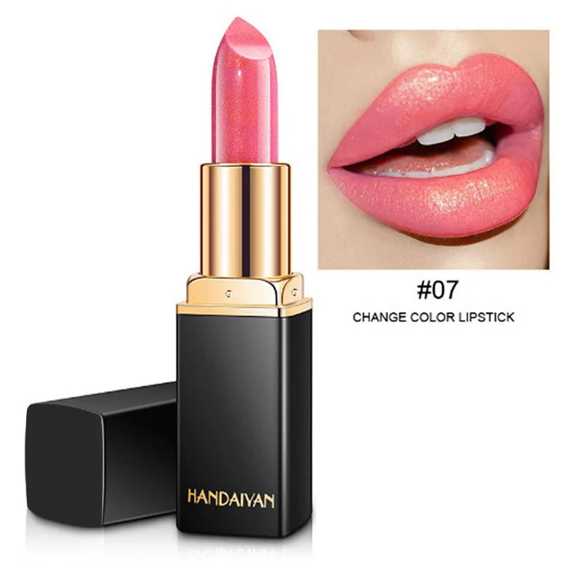 Handaiyan Metallic Color-Changing Lipstick – 9 Shades