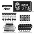 Halloween assembly gift 96PCS/box hand cream lipstick in bulk with BOO card and black gift bag Oasis Select 24 sets gift