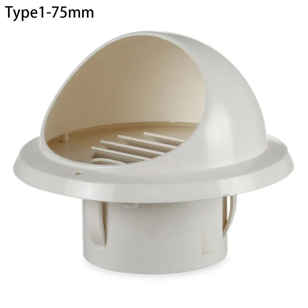 PVC Circular Wall Air Vent Cover – 75mm 110mm 160mm Waterproof