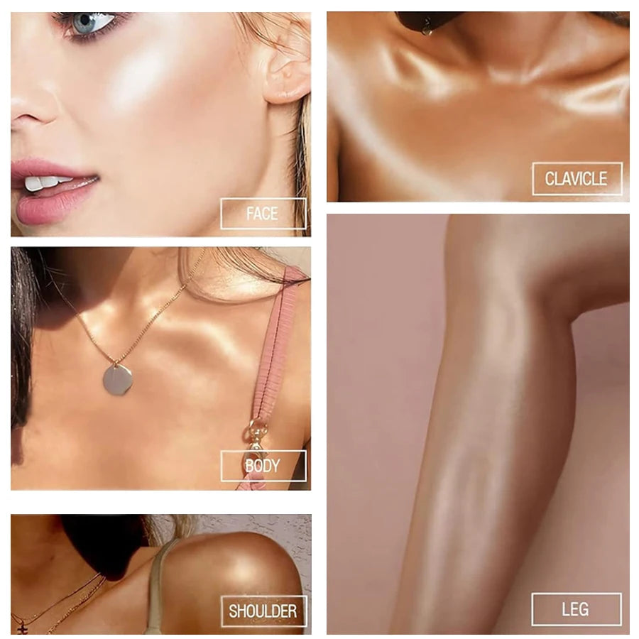 MCD 7-Color Liquid Highlighter & Bronzer Contour Face Makeup