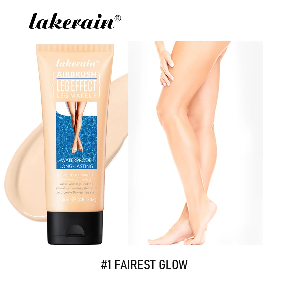 Leg Liquid Concealer Makeup Moisturizing Waterproof Anti-Transfer Covering Leg Blemishes Creating Natural And Healthy Complexion Oasis Select 01 fairest glow