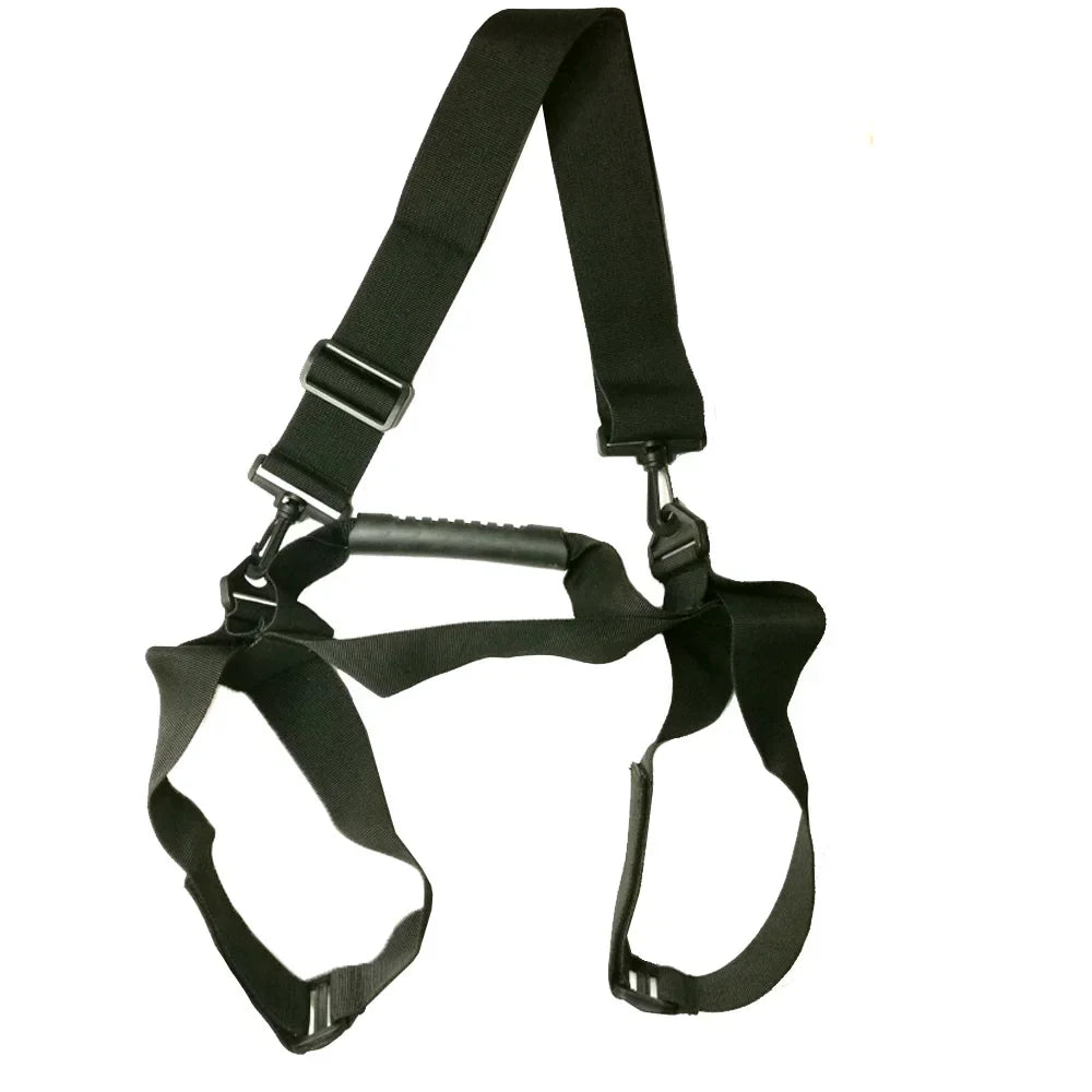 Scuba Diving Tank Air Cylinder Transport Carry Shoulder Strap Carrier Holder with Handle Oasis Select Default Title