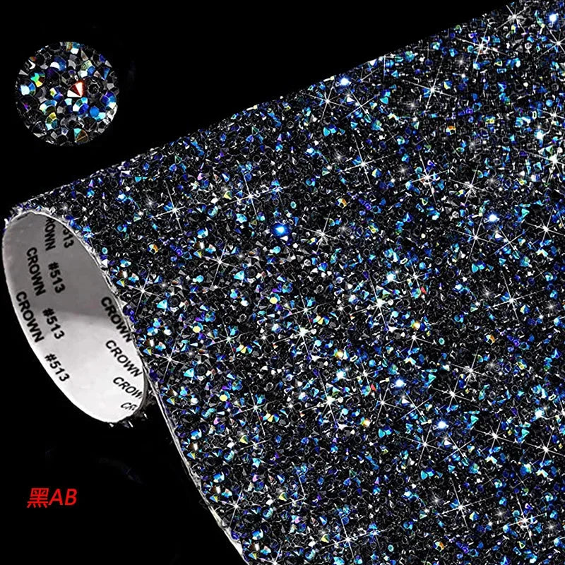 Mobile Phone Case Accessories Rhinestone Sticker Shoe Bag Car Decoration Accessories Diy Self-adhesive Drill Sticker Oasis Select A 24 x 40cm