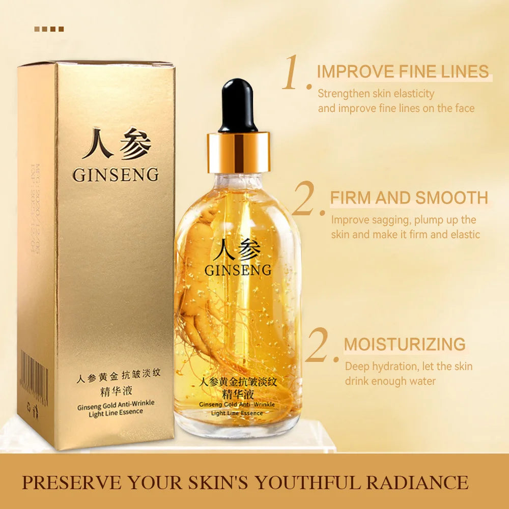 Ginseng Gold Polypeptide Anti-Aging Face Serum 100ml Anti-Aging Face Serum Oasis Select