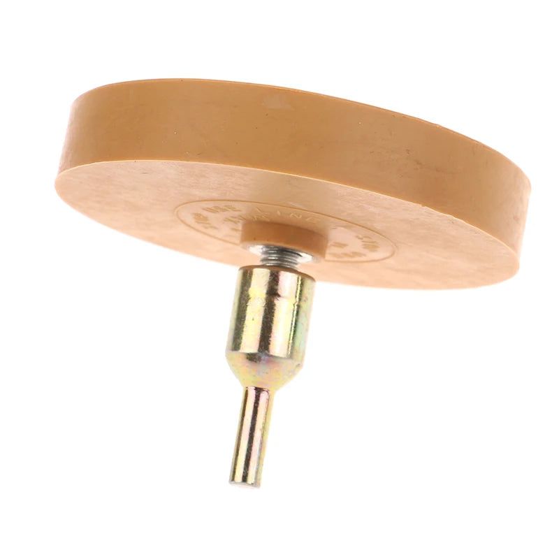 88mm Universal Rubber Eraser Wheel For Remove Car Glue Adhesive Sticker Pinstripe Decal Graphic Auto Repair Paint Tool Oasis Select